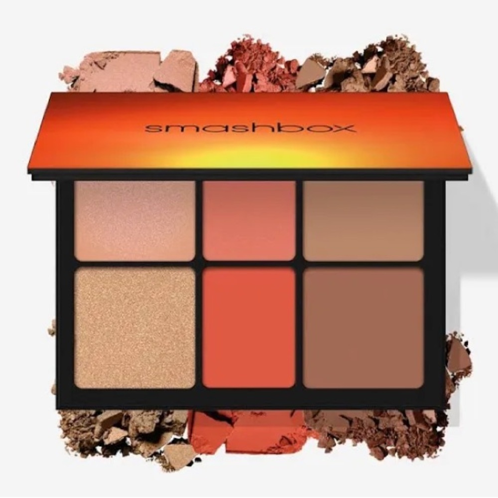 Smashbox Bold Blush Palette - Coral and Bronze